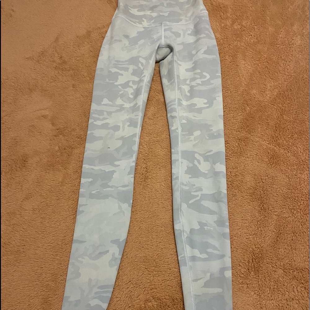 LULULEMON WUNDER UNDER CAMO LEGGINGS